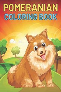 Pomeranian Coloring Book