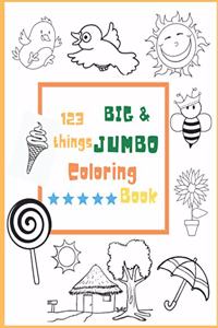 123 things BIG & JUMBO Coloring Book
