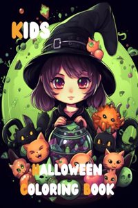 Halloween Cats Coloring Book