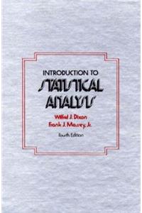 Introduction to Statistical Analysis