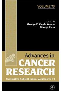 Advances in Cancer Research