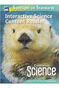 Harcourt School Publishers Ciencias: Interactive Science Cnt Reader Grade 1