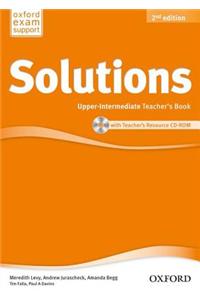 Solutions: Upper-Intermediate: Teacher's Book and CD-ROM Pack