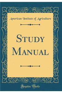 Study Manual (Classic Reprint)
