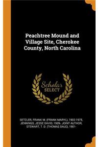 Peachtree Mound and Village Site, Cherokee County, North Carolina