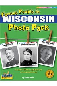 Famous People from Wisconsin Photo Pack