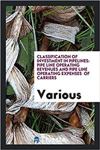 Classification of Investment in Pipelines