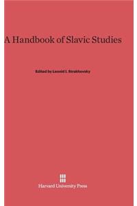 Handbook of Slavic Studies