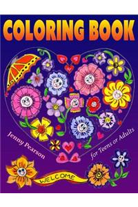 Coloring Book for Teens or Adults