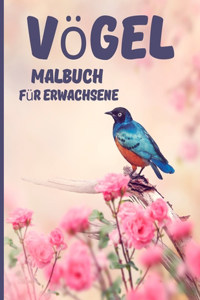 Vögel Malbuch für Erwachsene