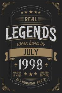 Real Legends were born in July 1998