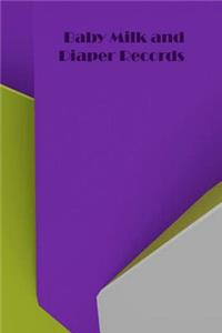 Baby Milk And Diaper Records