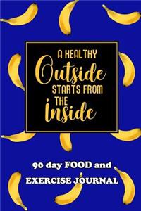 90 Day Food and Exercise Journal