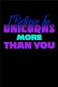 I Believe In Unicorns More Than You