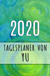 2020 Tagesplaner von Yu