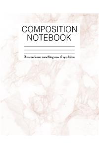 Composition Notebook