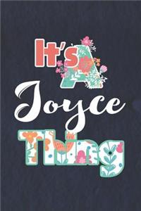 It's Joyce Thing