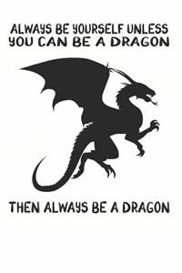 Always Be Yourself Unless You Can Be A Dragon Then Always Be A Dragon