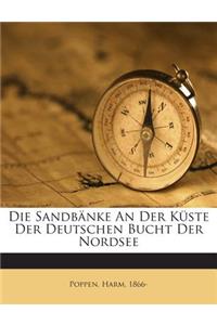 Sandbanke an Der Kuste Der Deutschen Bucht Der Nordsee