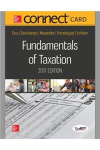 Connect Access Card for Fundamentals of Taxation 2017 Ed, 10e