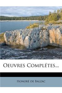 Oeuvres Complétes...