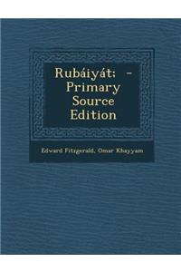 Rubaiyat;