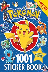 The Official Pokemon 1001 Sticker Book