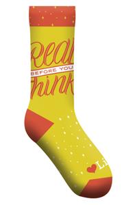 Read Before You Think Socks