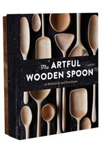 Artful Wooden Spoon Notecard Set