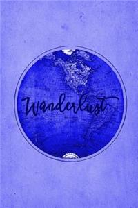 Travel Journal - Antique World Wanderlust (Blue)