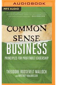 Common-Sense Business