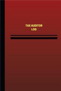 Tax Auditor Log (Logbook, Journal - 124 pages, 6 x 9 inches)