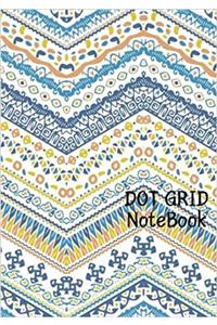 Ethnic Pattern Dot Grid Notebook