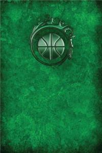 Monogram Basketball Notebook