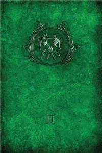 Monogram Gemini Notebook
