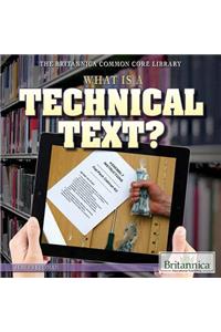 What Is a Technical Text?