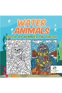 Water Animals Color by Number On The Go