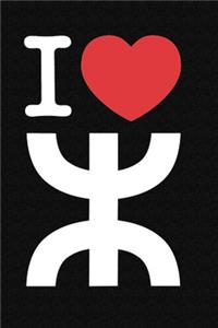 I Love Tamazight Notebook