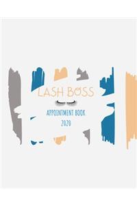 Lash Boss Appointment Book 2020