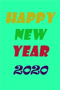 Happy New Year 2020, Notebook 2020, New Year Gift