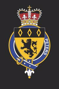 Peters: Peters Coat of Arms and Family Crest Notebook Journal (6 x 9 - 100 pages)