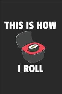 Sushi Notizbuch