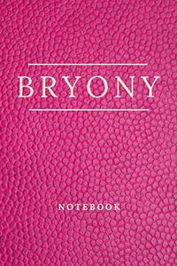 Bryony's Notebook