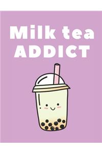 Milk tea addict Notebook