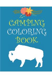 Camping Coloring Book