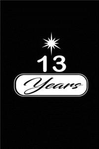 13 years