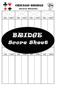 Bridge Score Sheet