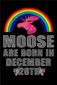 Moose Are Born In December 26th