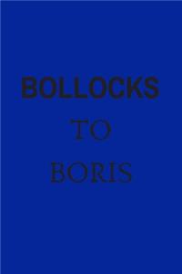 Bollocks to Boris