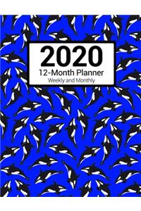 2020 12-Month Planner Weekly and Monthly